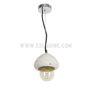 Industrial cement pendant light E27 