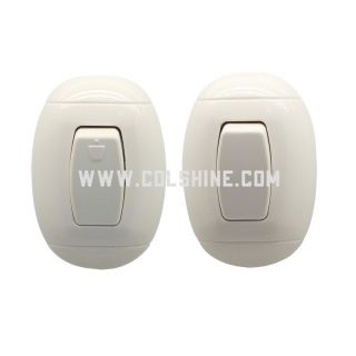 Interruptor Simple Conmutador Oval 